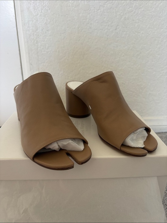 Maison Martin Margiela Shoes - Maison margiela nude Tabi mules